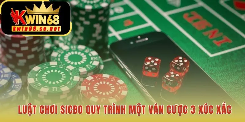 Luật chơi Sicbo bao gồm quy trình cược 5 bước rõ ràng