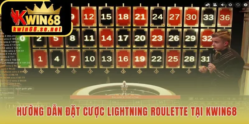 Hướng dẫn đặt cược Lightning Roulette qua 3 bước đơn giản